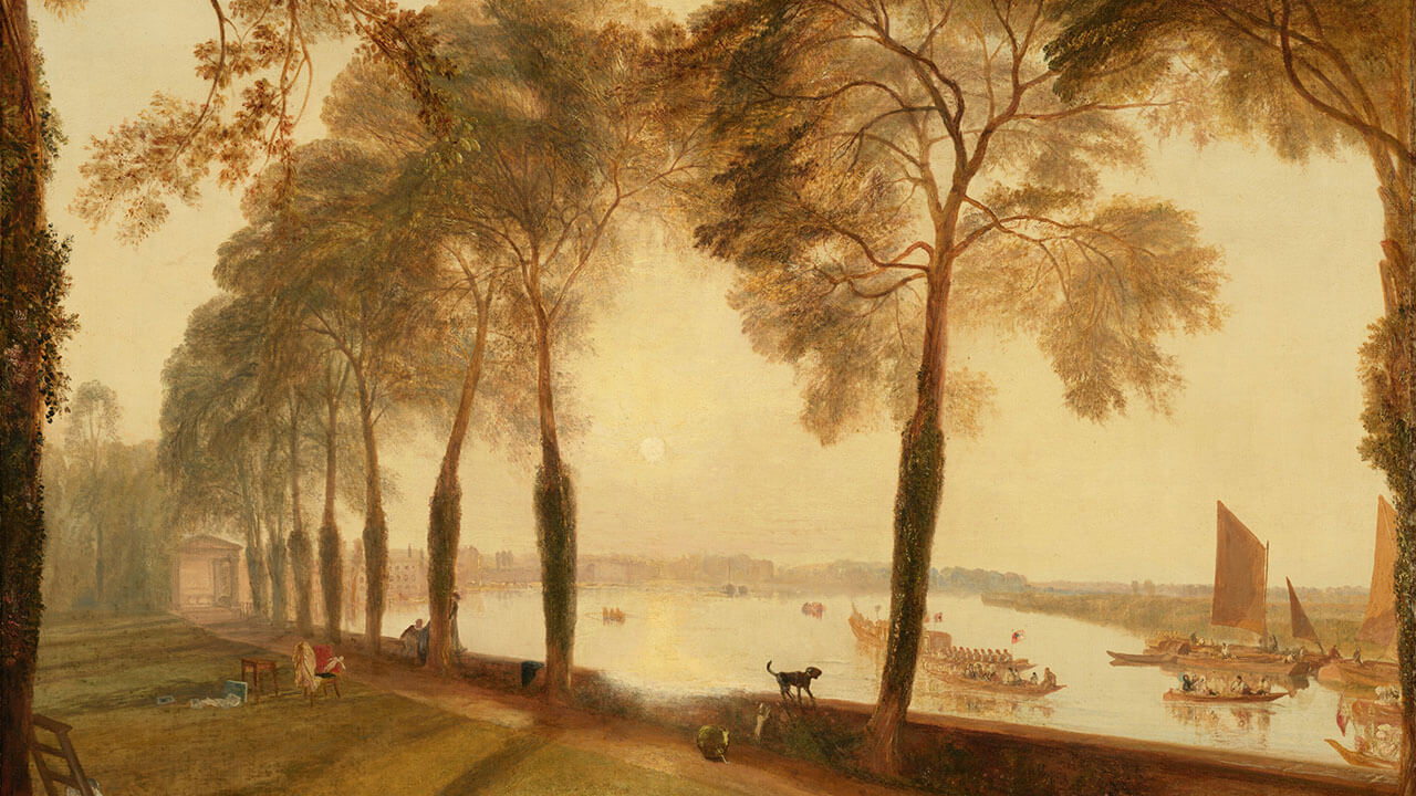 Mortlake Terrace by Joseph Mallord William Turner